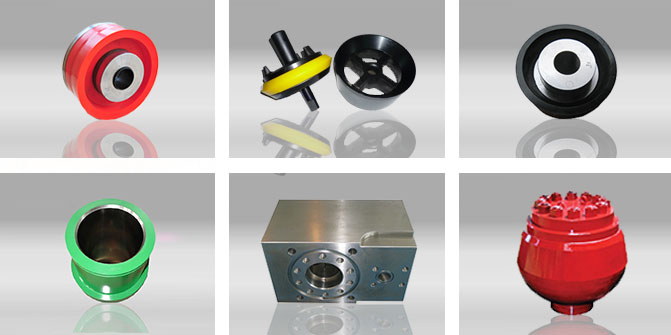 Mud pump replacement components