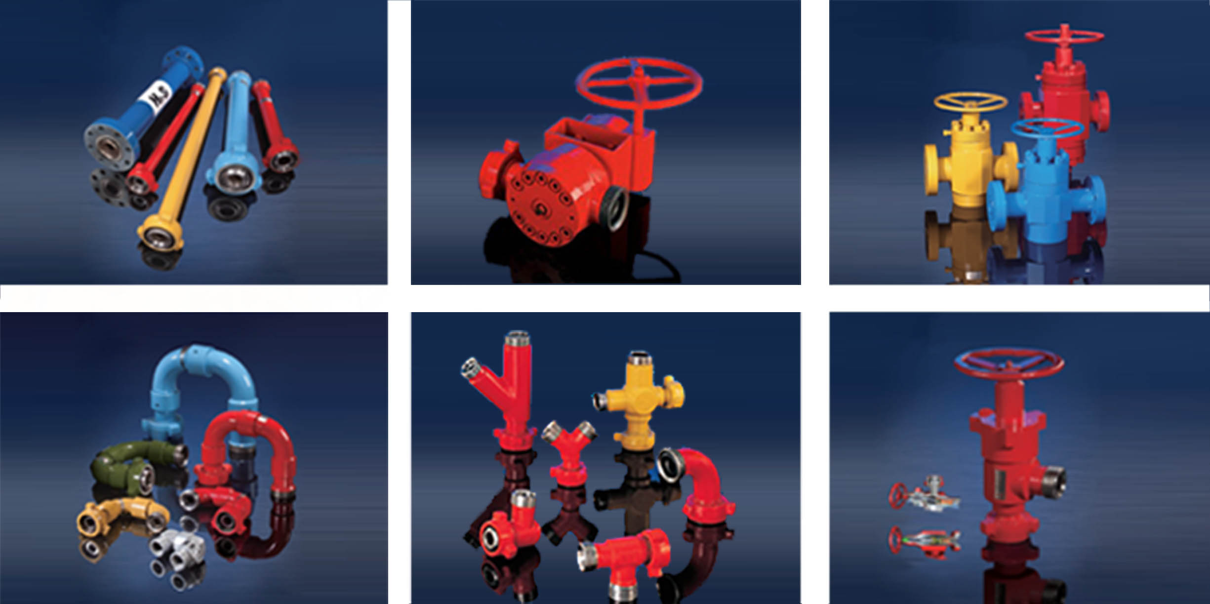 High-pressure fluid control components
