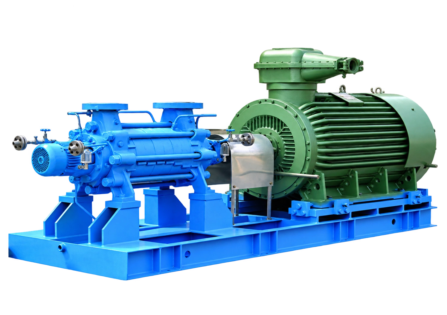 BB4 ring-section pump and motor assembly.
