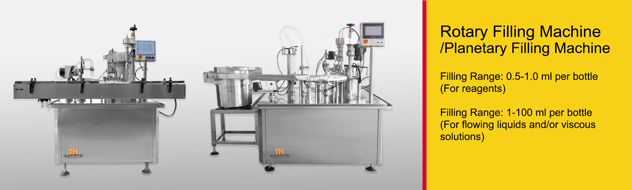 Rotary & reagent filling systems — Time Rolling equipment