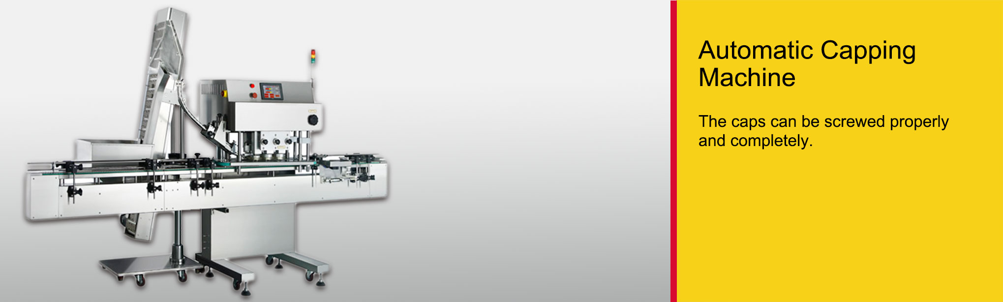 Automatic capping machine — Time Rolling equipment