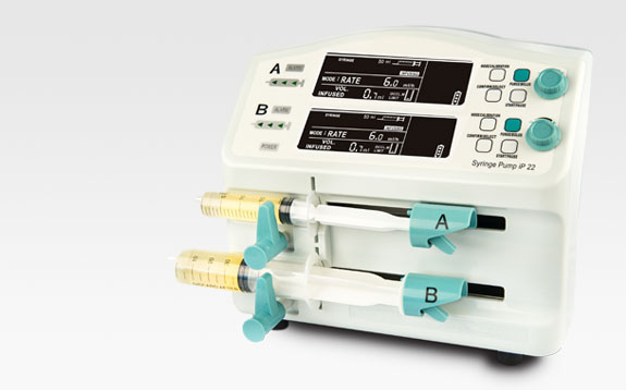 Double Channel Syringe Pump