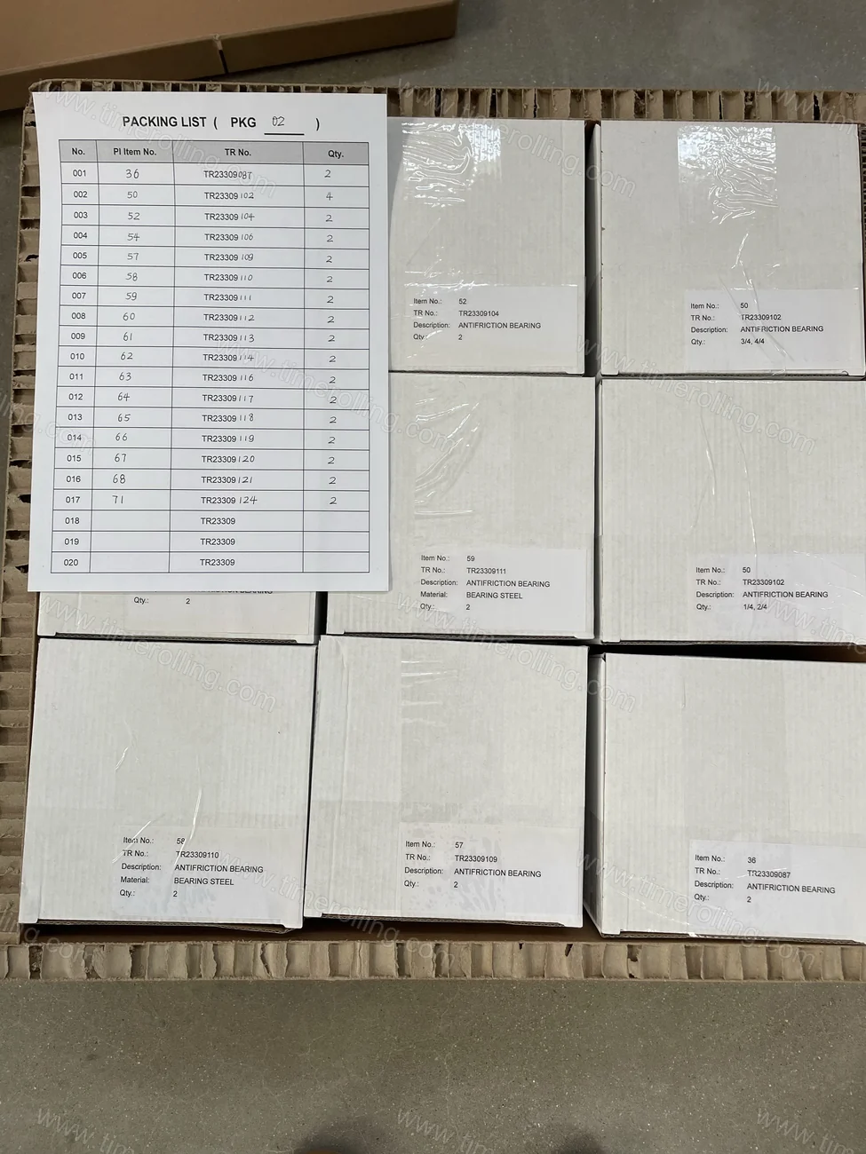 Replacement BBTD, BBS & CD8  Bearing  02
