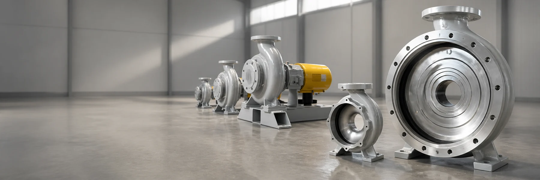 Time Rolling industrial pumps and pump parts