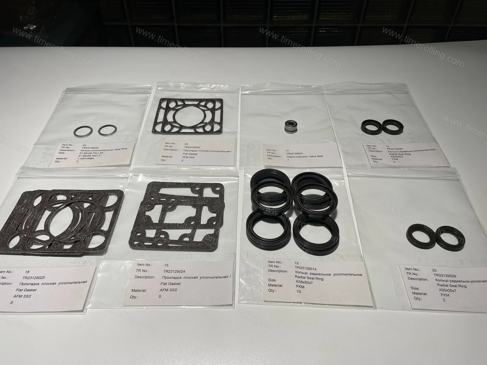 Replacement LEWA Metering Pump Gaskets 24