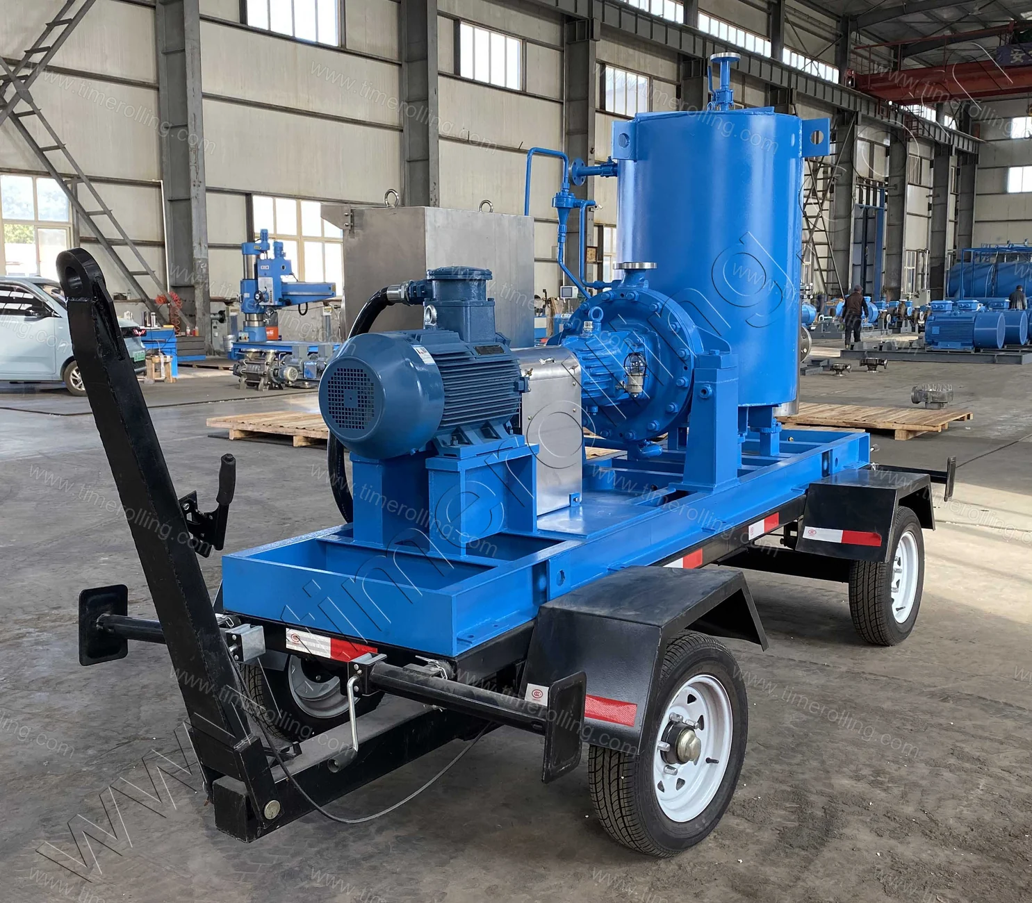 Trailer-Mounted Mobile Pumps — product photograph 02