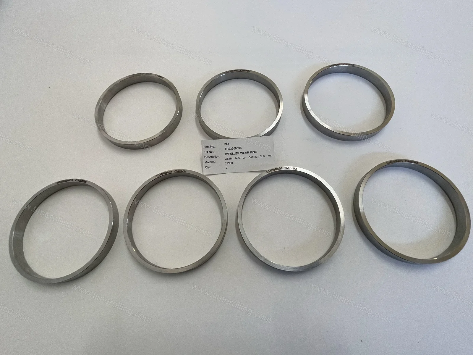 Pump Wear Rings — product photograph 06