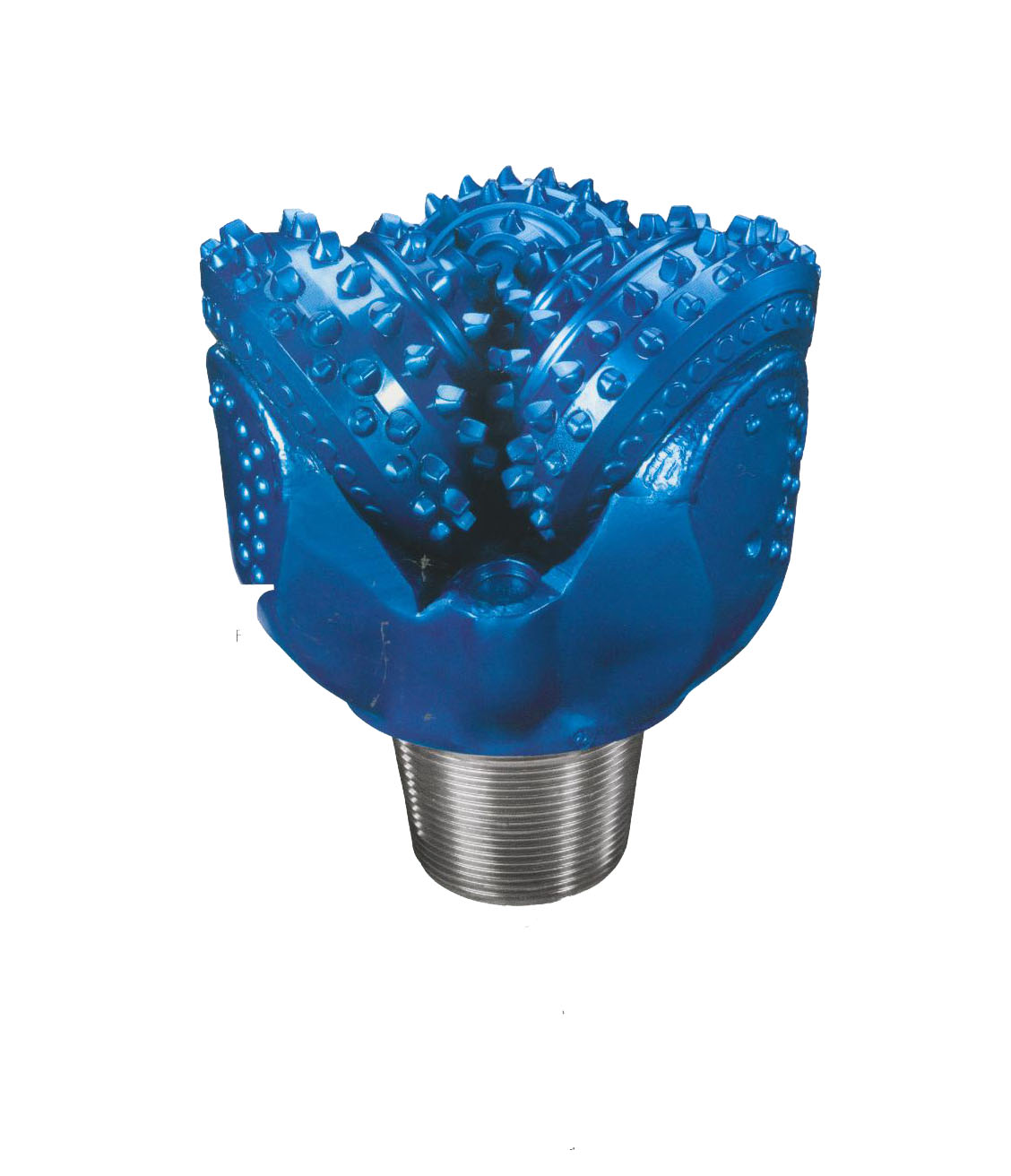 Rubber sealed bit with roller bearing